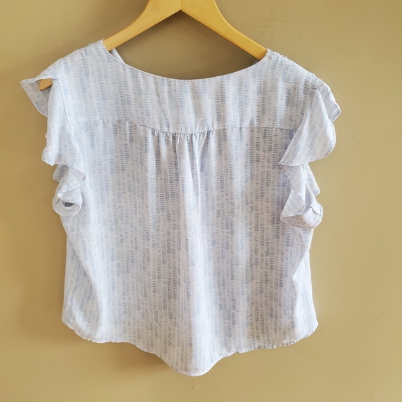 🪩 Ana Light Blue Blouse sz PL. - Picture 7 of 7